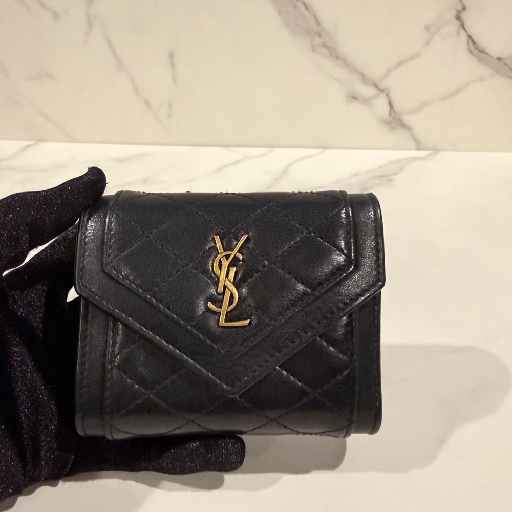 YSL Envelope Compact Wallet - Picture 3 of 13